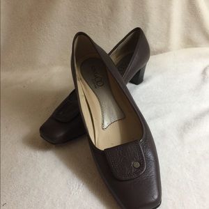 Nine & Co. by Nine West Leather Heels